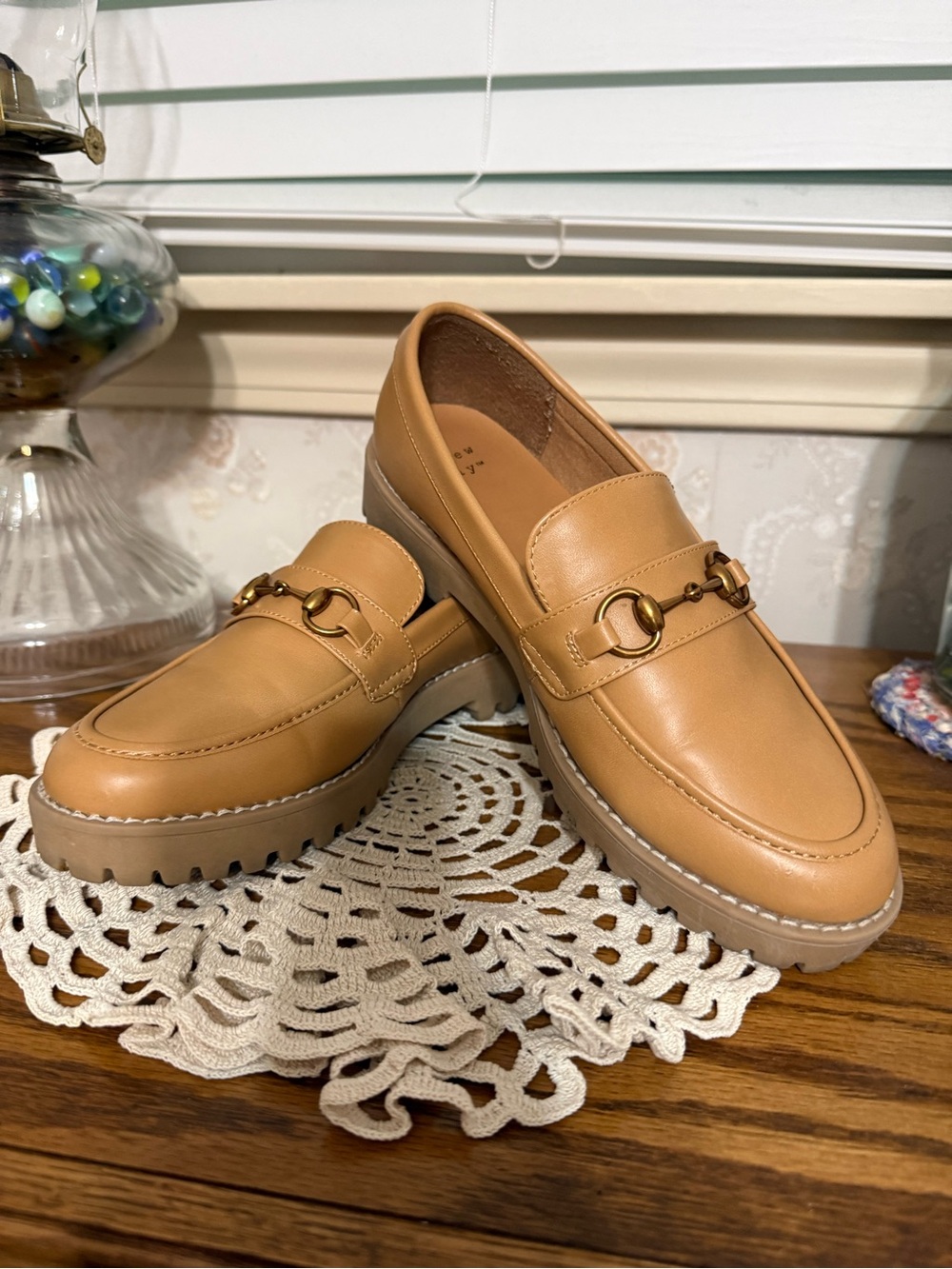 A New Day “Danica” Platform Loafers. Size 6